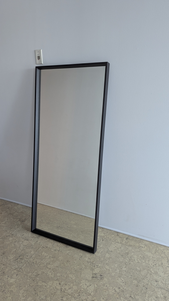IKEA NISSEDAL - Full-Length Mirror with Black Frame