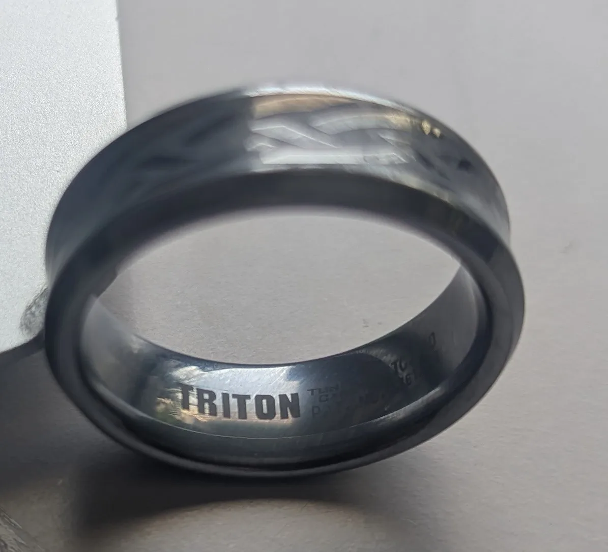Triton Tungsten Carbide Ring - Size 10 image indicator(4)