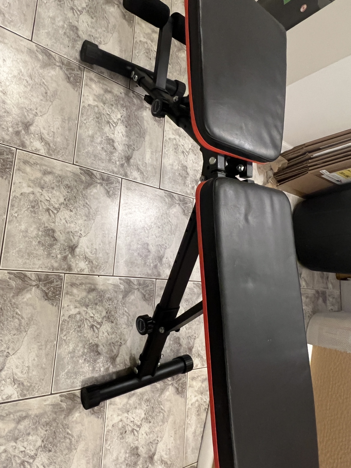 Adjustable Weight Bench with Dumbbell Set - photo 4