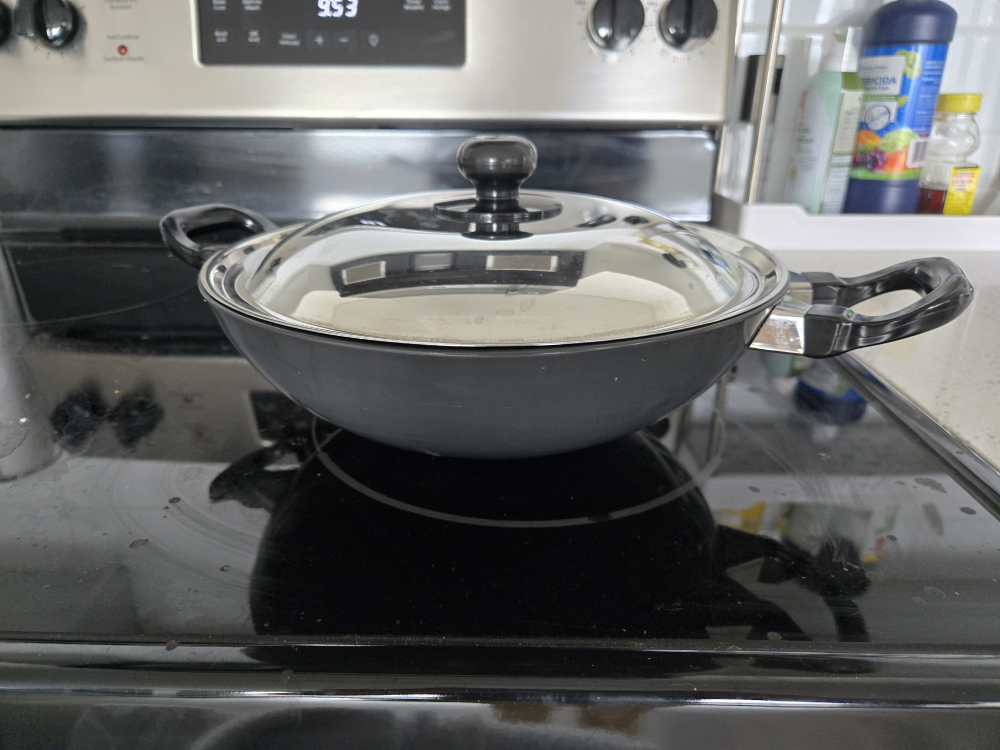 Futura Non-Stick Wok with Lid - 26cm