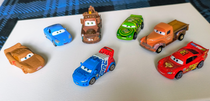 Lot of 7 Disney Pixar Cars Die-Cast Vehicles
