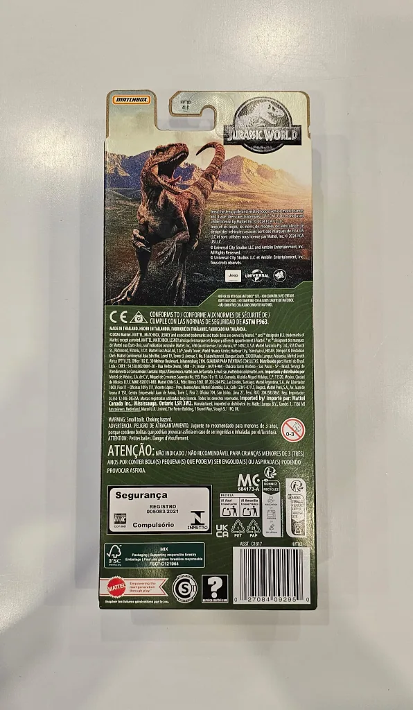 Matchbox Jurassic World Transport Trackers II 5-Pack image indicator(4)