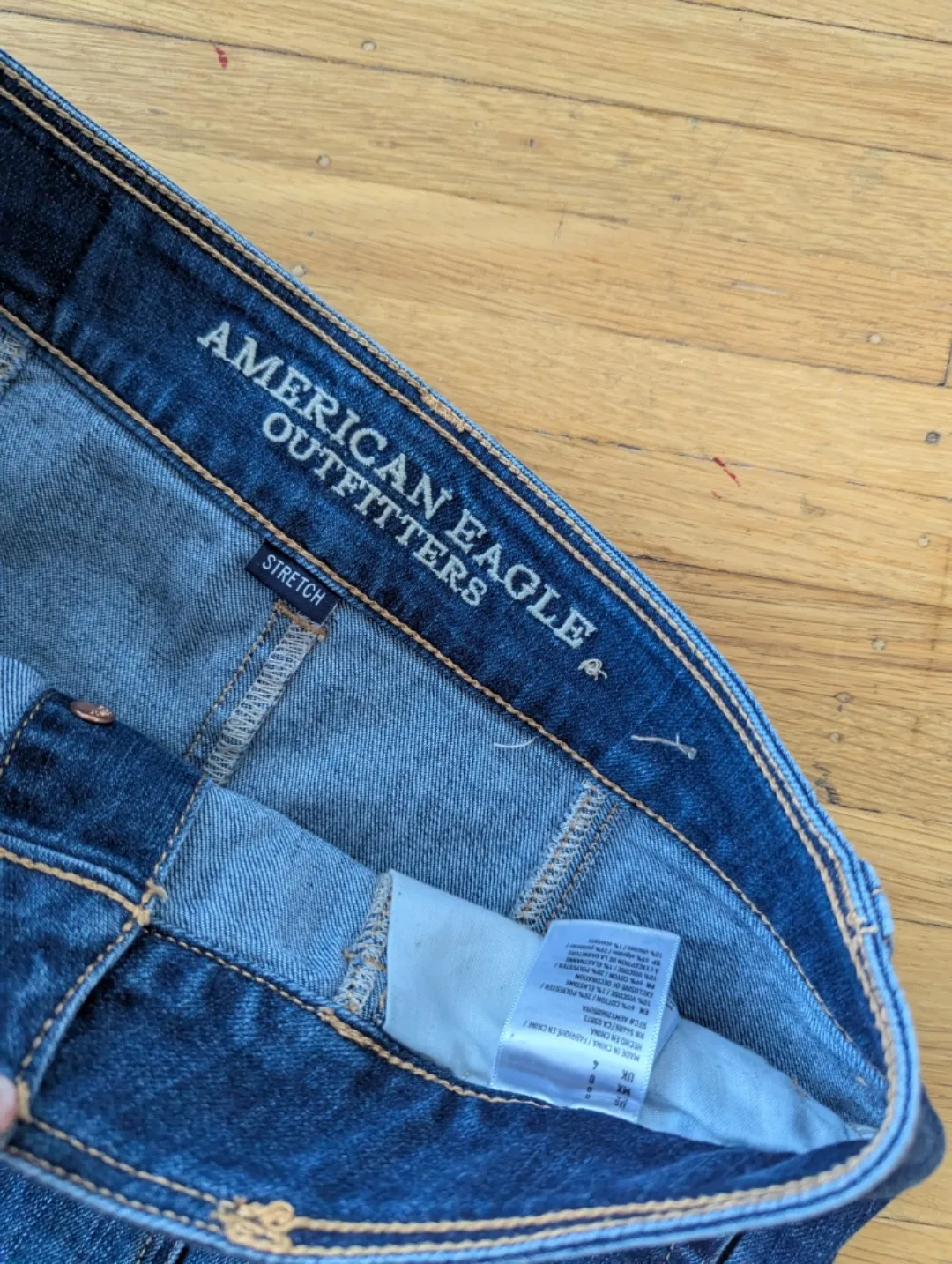 American Eagle Outfitters Denim Mini Skirt image indicator(3)