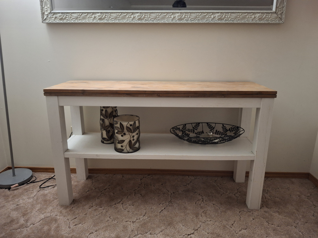 Console Table with Shelf - photo 5