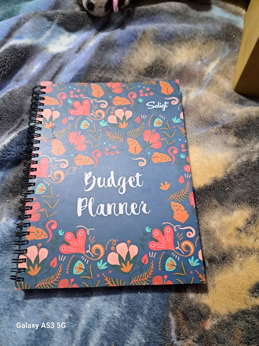 Soligt Budget Planner Spiral Notebook