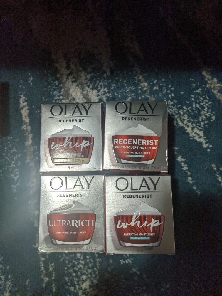olay moisturizing creams
