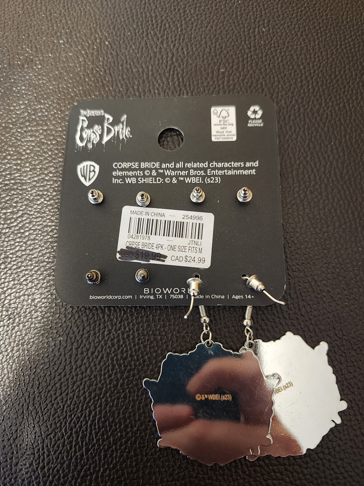 Corpse Bride earring set - photo 2