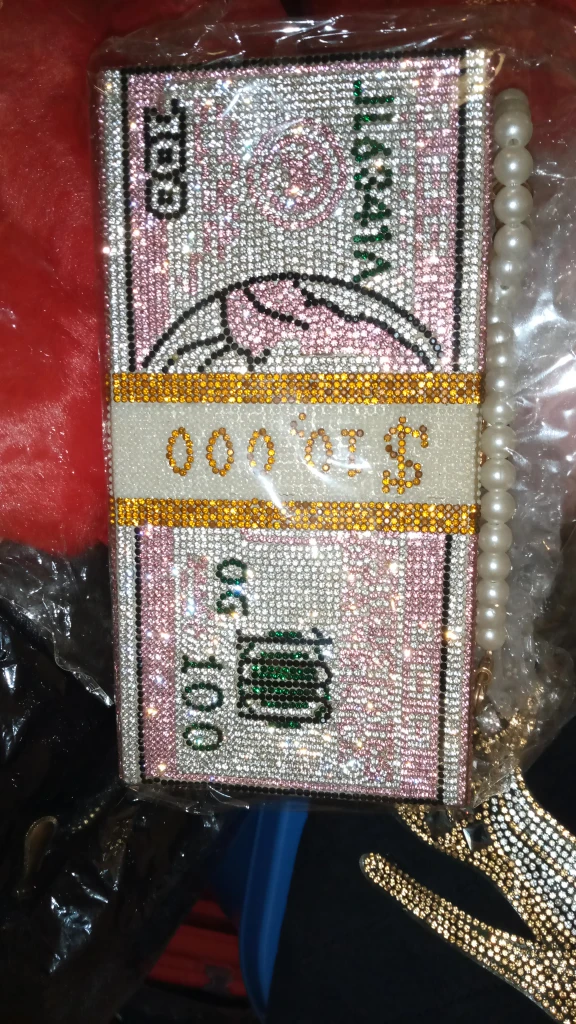 Lot of embellished purses and clutches