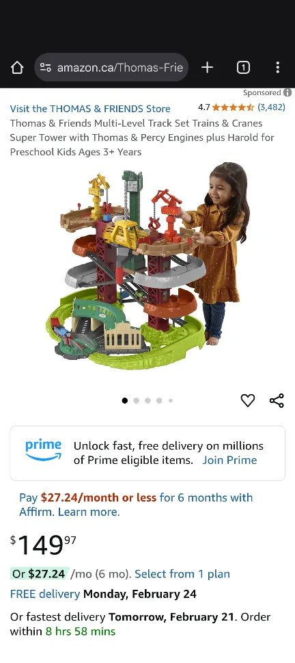 Thomas & Friends Super Tower with Cranes and Engines image indicator(4)