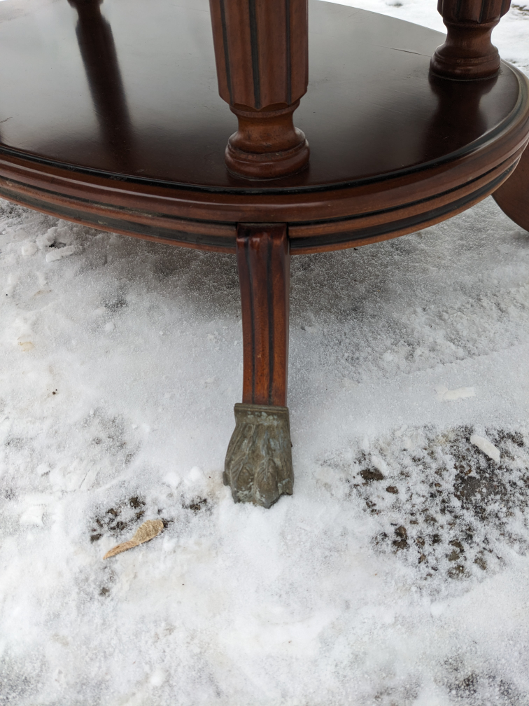 Oval Coffee Table With Lower Shelf - photo 5