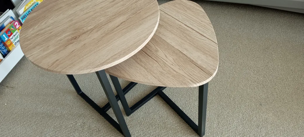 Arimo Nesting Tables - Oak, Coffee tables/Side tables image indicator(2)