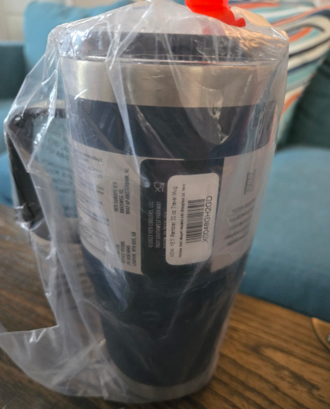 YETI Rambler 20 oz Tumbler - Navy - photo 2