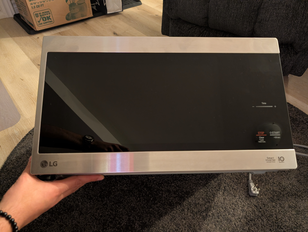 LG Smart Inverter Microwave - Stainless Steel - photo 2