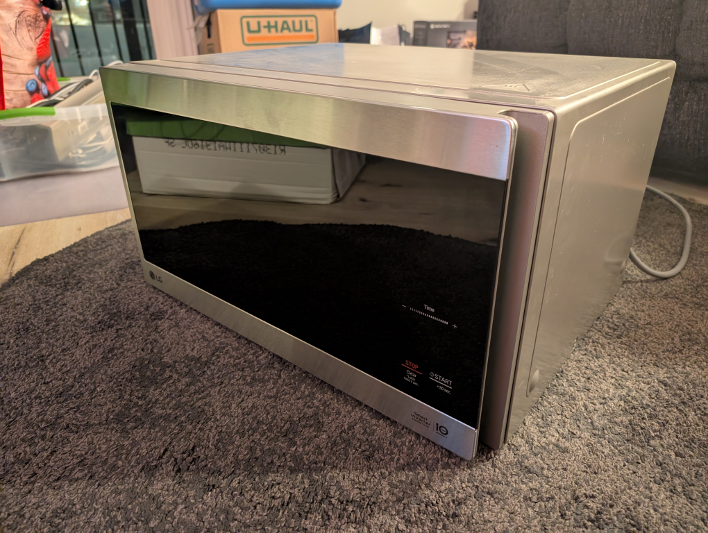 LG Smart Inverter Microwave - Stainless Steel