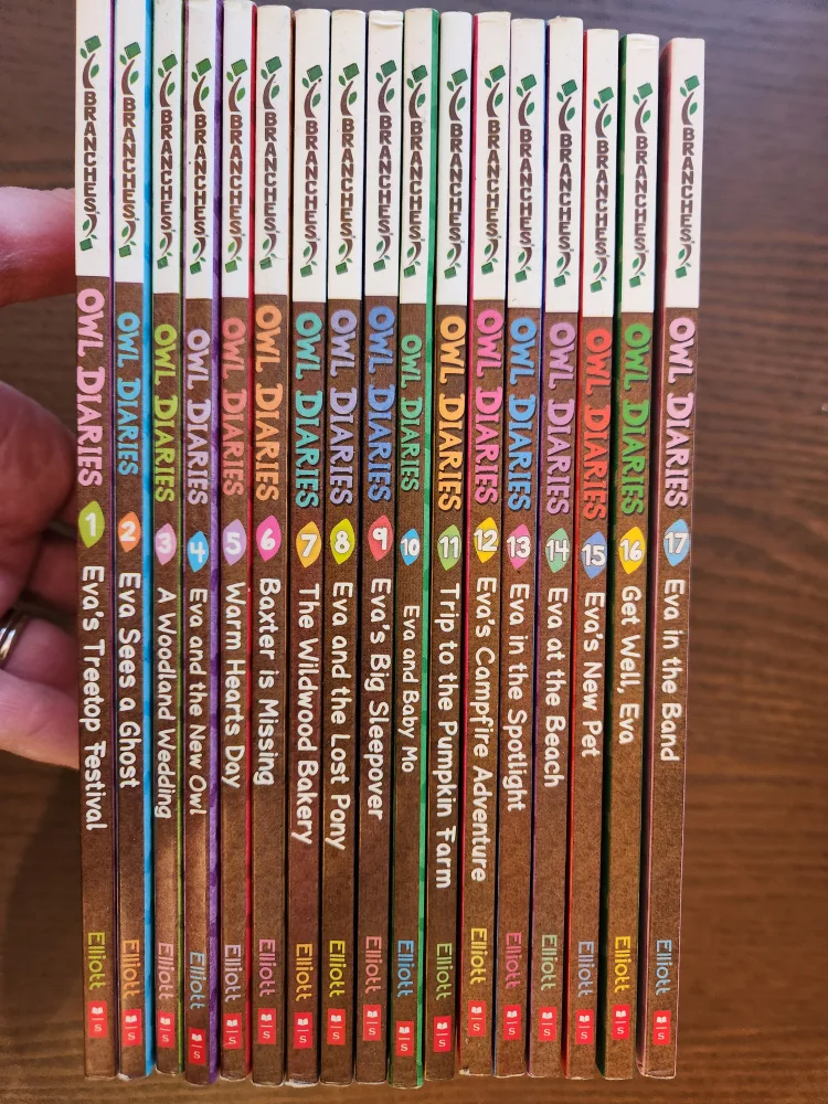 Owl Diaries book series #1-17 image indicator(2)