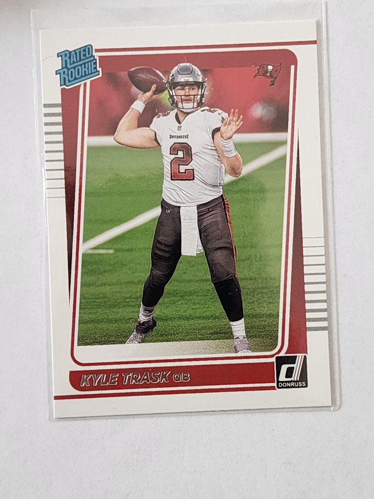 Panini Donruss Rated Rookie Kyle Trask #257 Football Cards 🏈 - photo 5