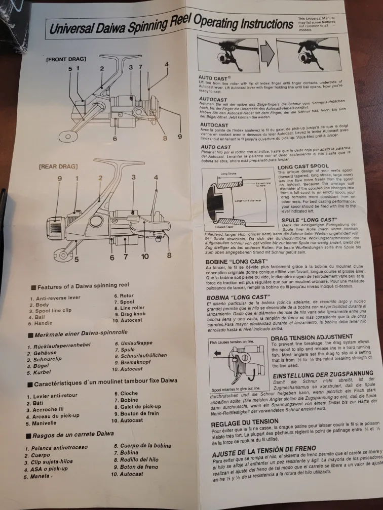 Daiwa EG1350X Spinning Reel - New in Box image indicator(4)