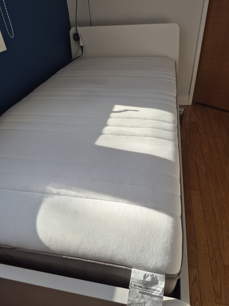 IKEA Luroy Single Mattress and Frame - photo 2