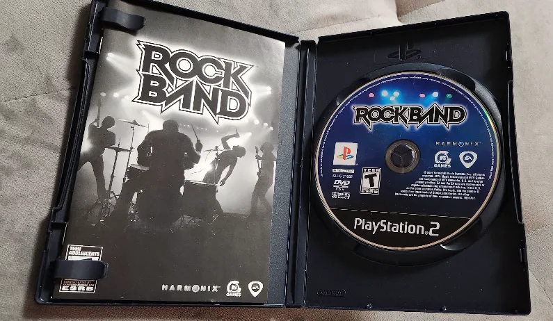 Rock Band PlayStation 2 Video Game image indicator(2)