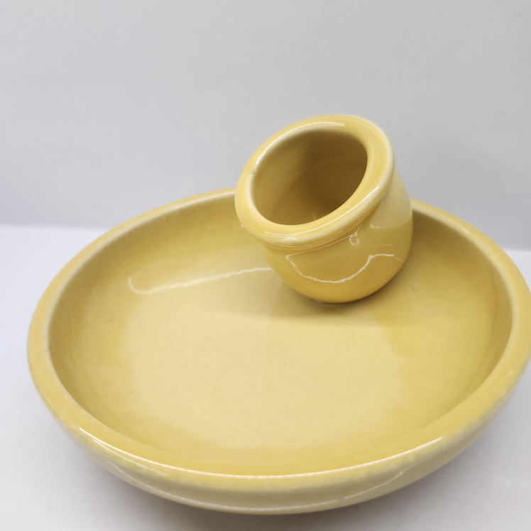 William Sonoma Olive Plate Tray With Bowl For Pits - photo 3