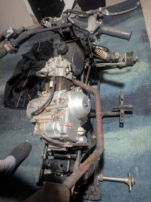 Lifan 70cc Engine and Parts - Mini Quad Project