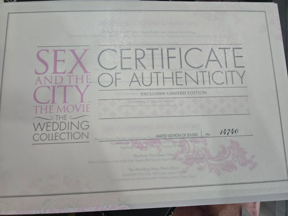 Sex and the City Movie Wedding Collection DVD image indicator(8)