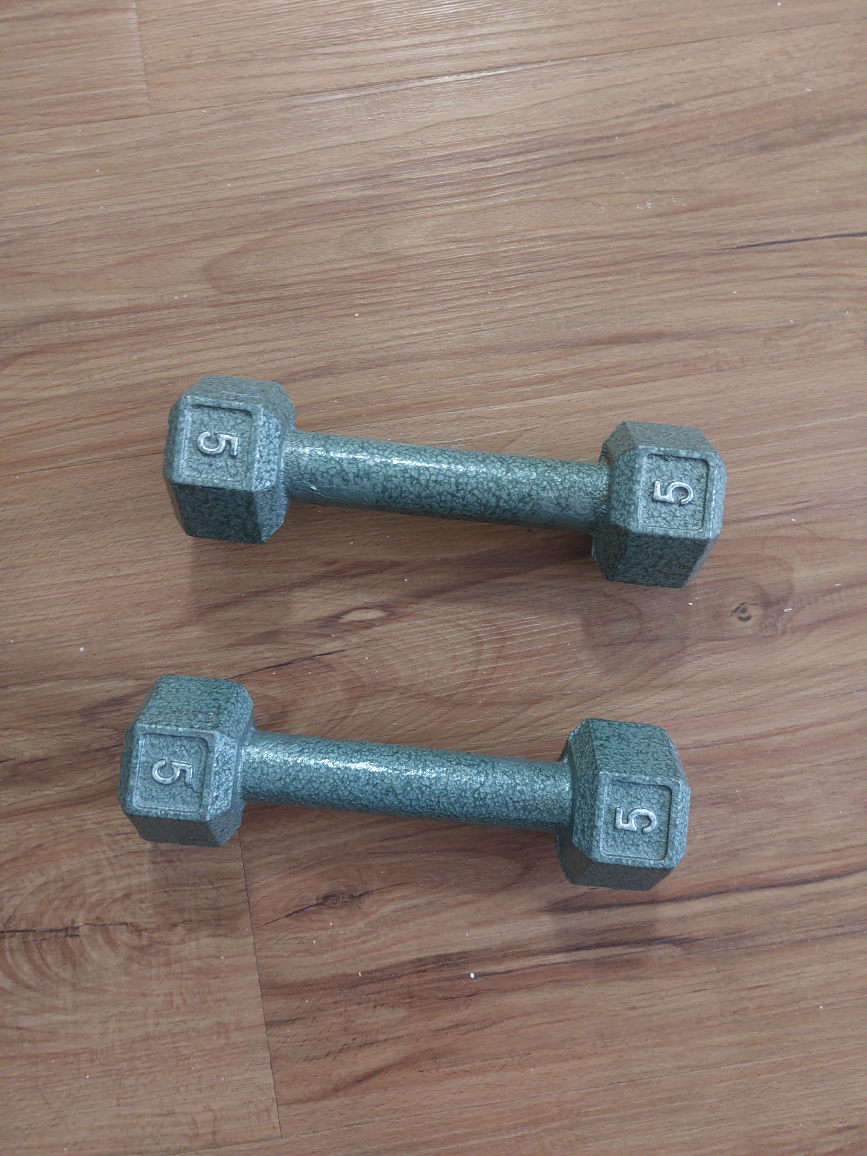 Pair of 5lb Dumbbells - photo 2