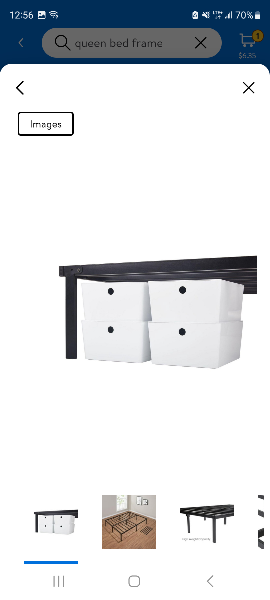 Queen Size Metal Bed Frame - photo 4