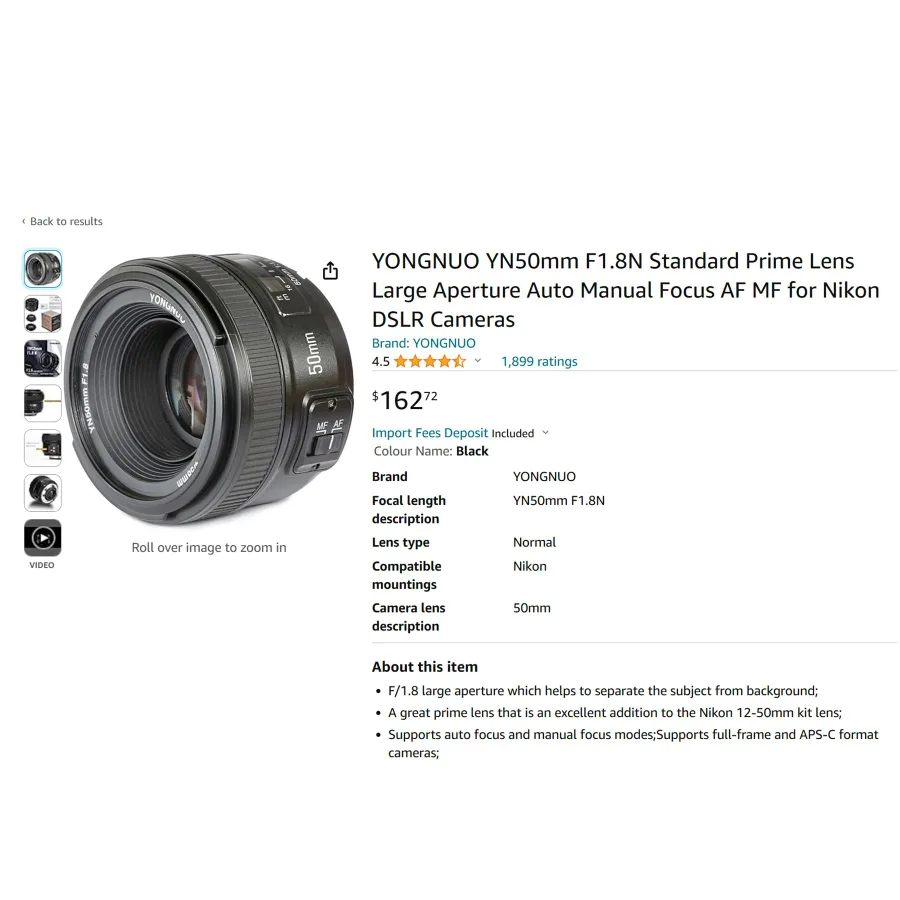 Yongnuo YN50mm F1.8N (Nikon F mount) image indicator(5)