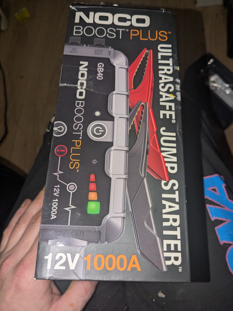 NOCO GB40 Boost Plus UltraSafe Jump Starter 12V 1000A