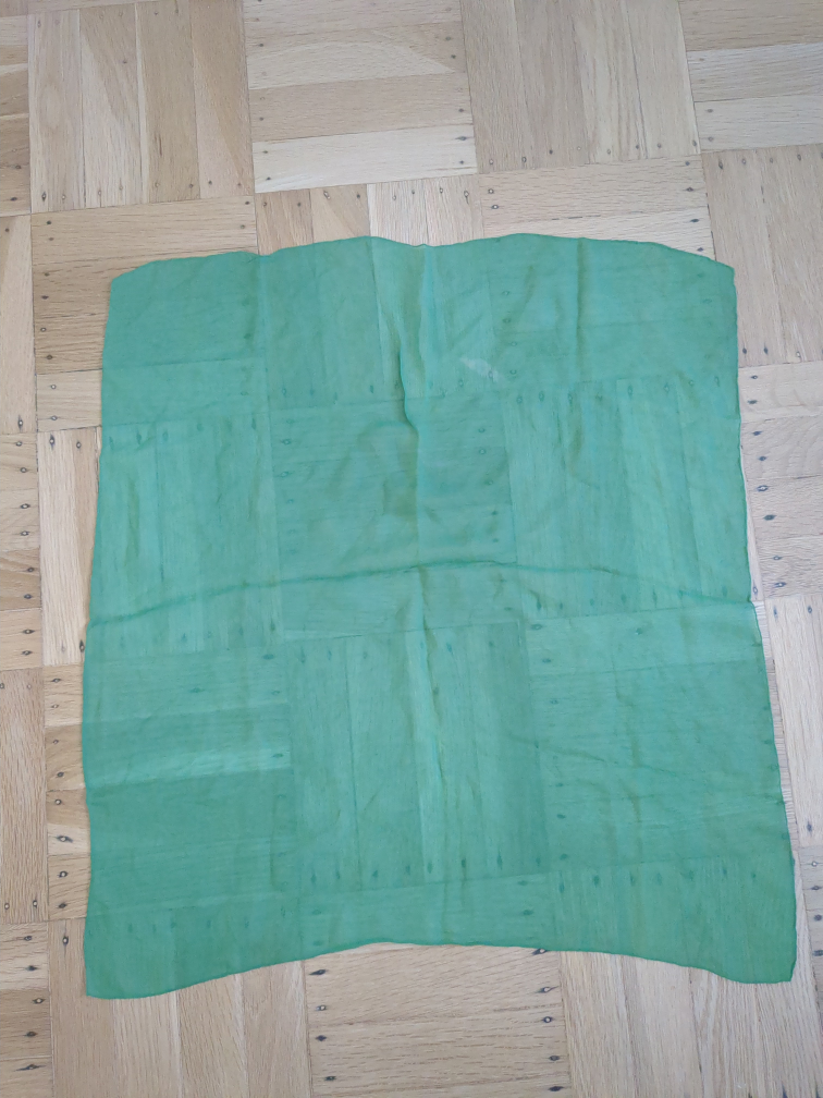 Sheer Green Neck Scarf