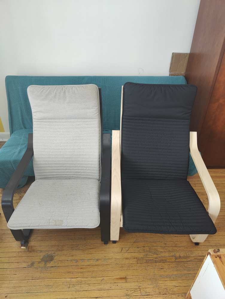 Pair of IKEA Strandmon Wing Chairs - photo 2