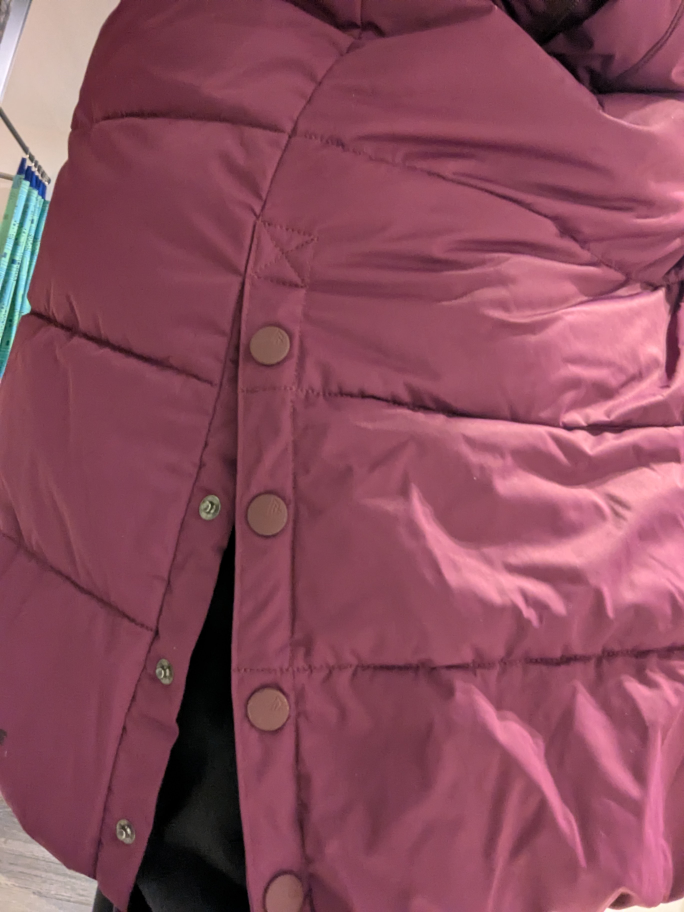 RIPZONE XXL Women's Puffer Jacket - Burgundy - photo 3
