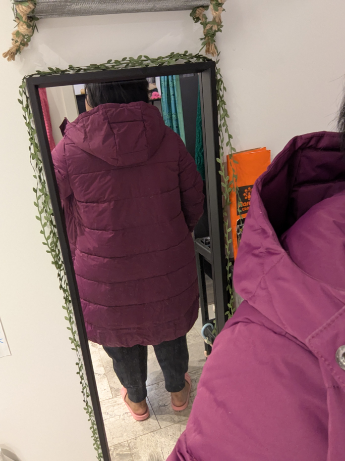 RIPZONE XXL Women's Puffer Jacket - Burgundy - photo 4
