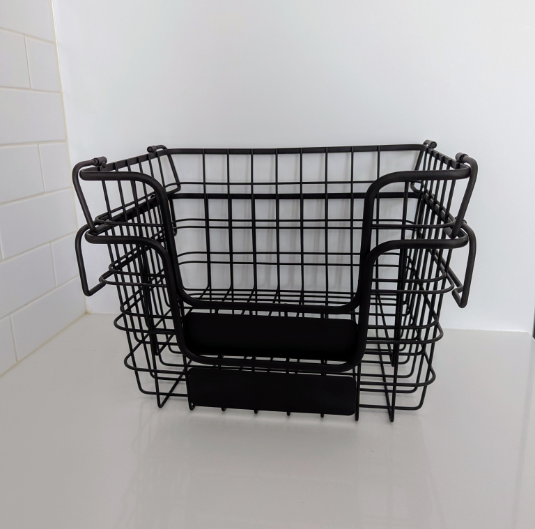 Stackable Wire Baskets Organizer - photo 3