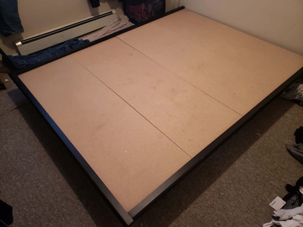 Queen Platform Bed Frame with Storage