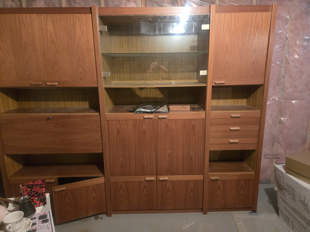 Mid-Century Modern Wall Unit