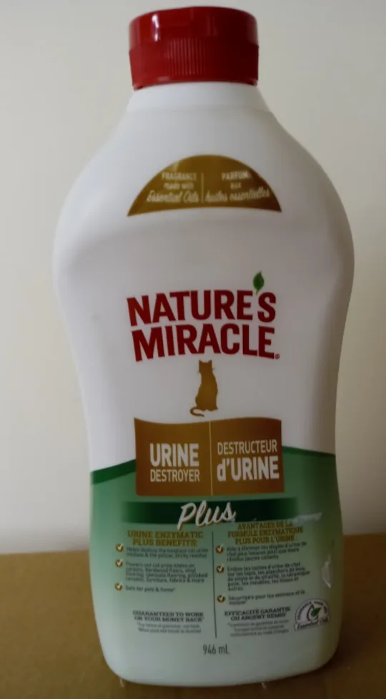 Cat Urine odor/stain remover 64ozs image indicator(2)