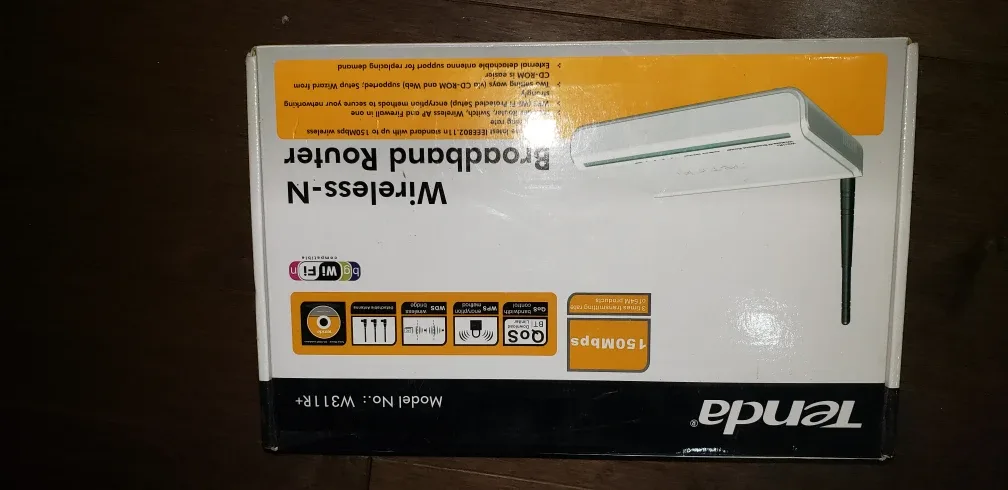 Tenda Wireless-N Broadband Router - Model No. W311R+ image indicator(5)