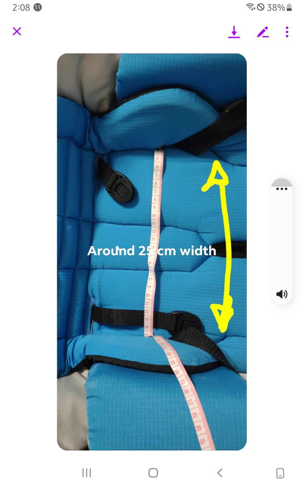 Stingray Special Needs Stroller - Blue - photo 3