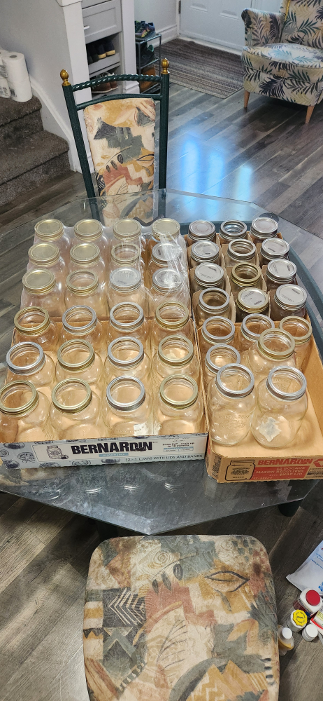 Assortment of Mason Jars
