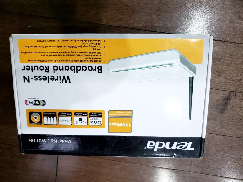 Tenda Wireless-N Broadband Router - Model No. W311R+ image indicator(2)
