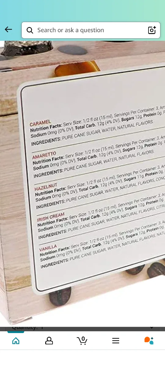 Monin Coffee Collection Gourmet Flavorings Sampler image indicator(4)