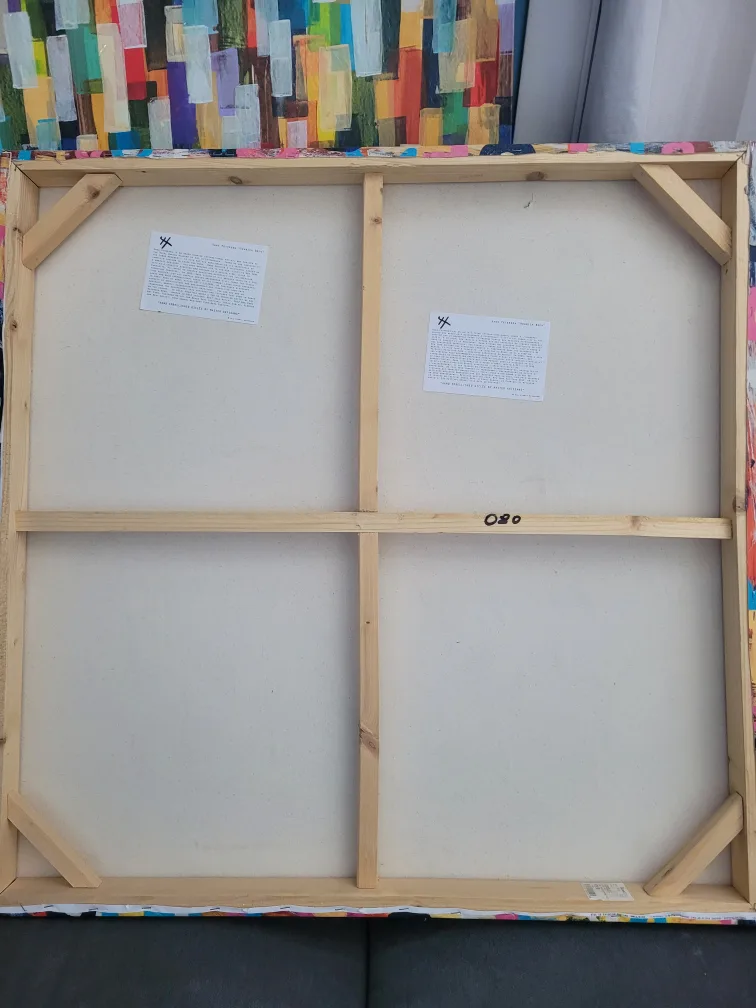 Hand Peterson "Hendrick Beck" Vibrant Love Art Canvas Wall Art image indicator(2)