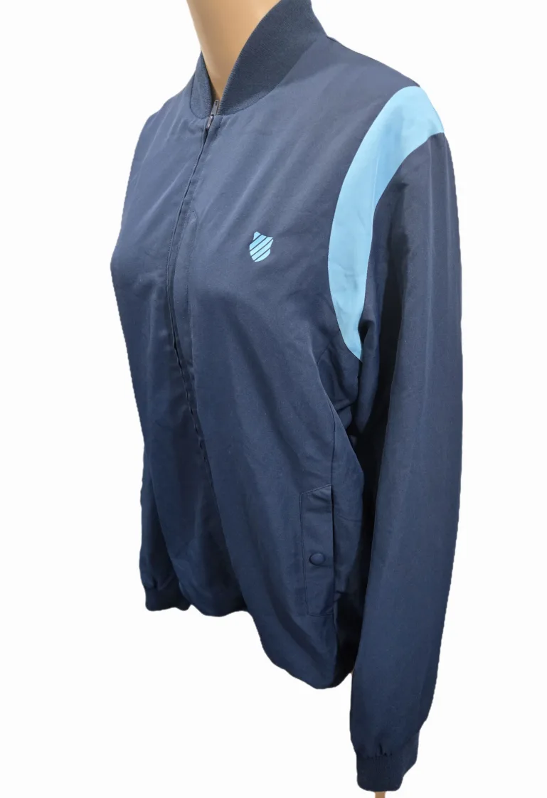 BNWTT Men's K-Swiss Warm Up Jacket Size L image indicator(5)