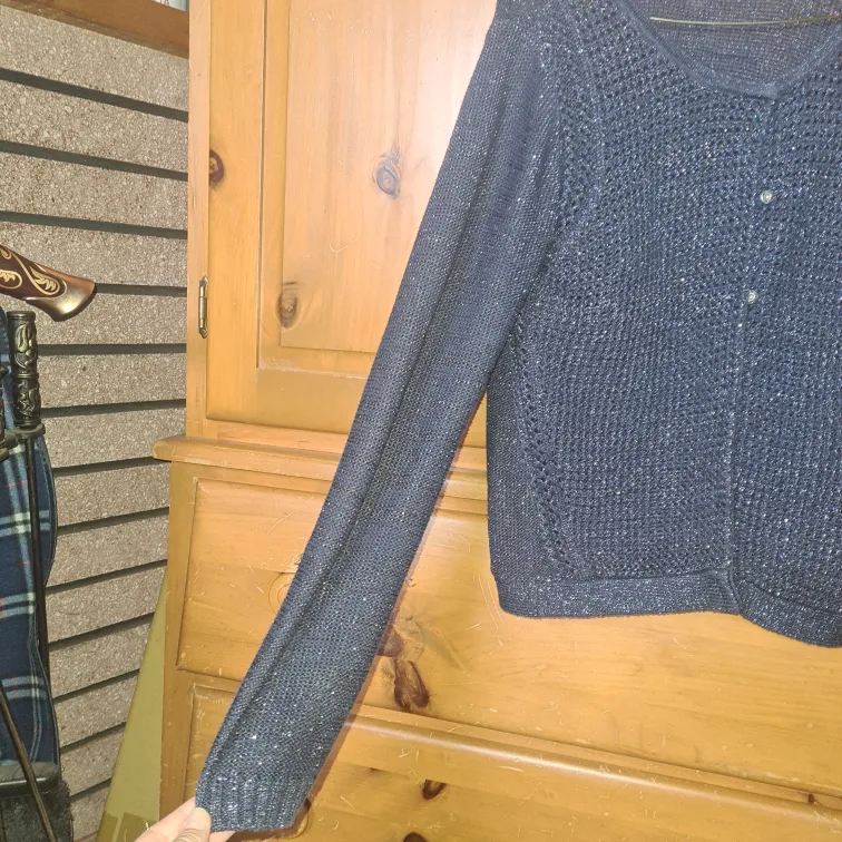 🏈Naf Naf Paris Women's Cardigan Sweater🏈 image indicator(3)