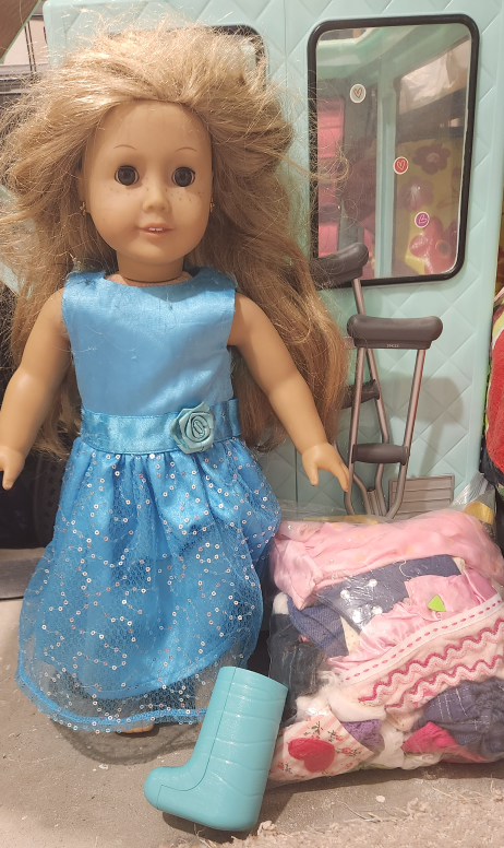 American Girl "dark blonde " #freecycle