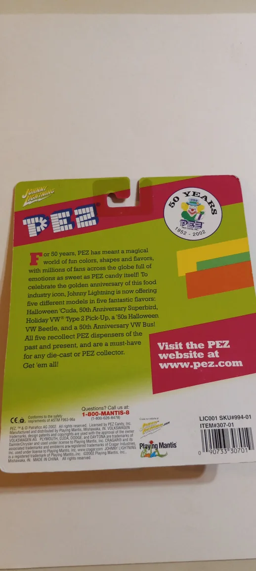 Pez collectable VW die-cast truck image indicator(2)