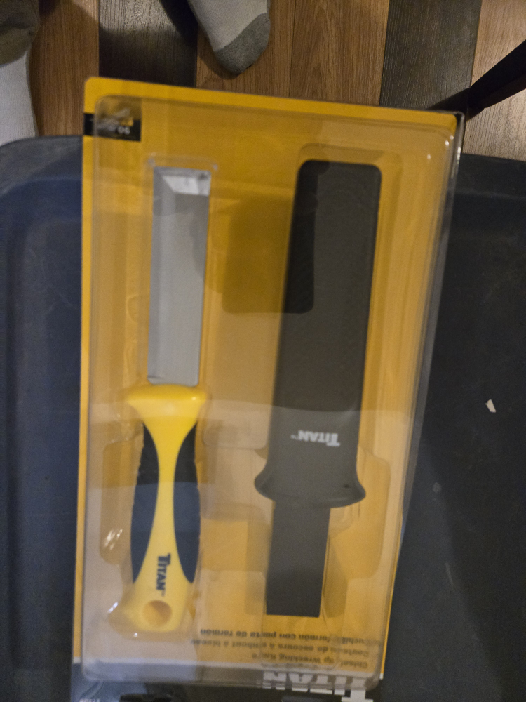 Titan Chisel Tip Wrecking Knife with Sheath - photo 2