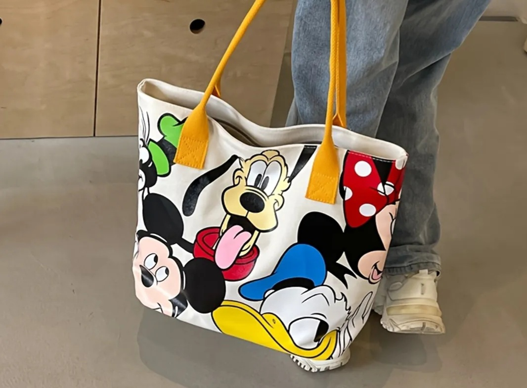 Disney Character cute canvass Tote Bag